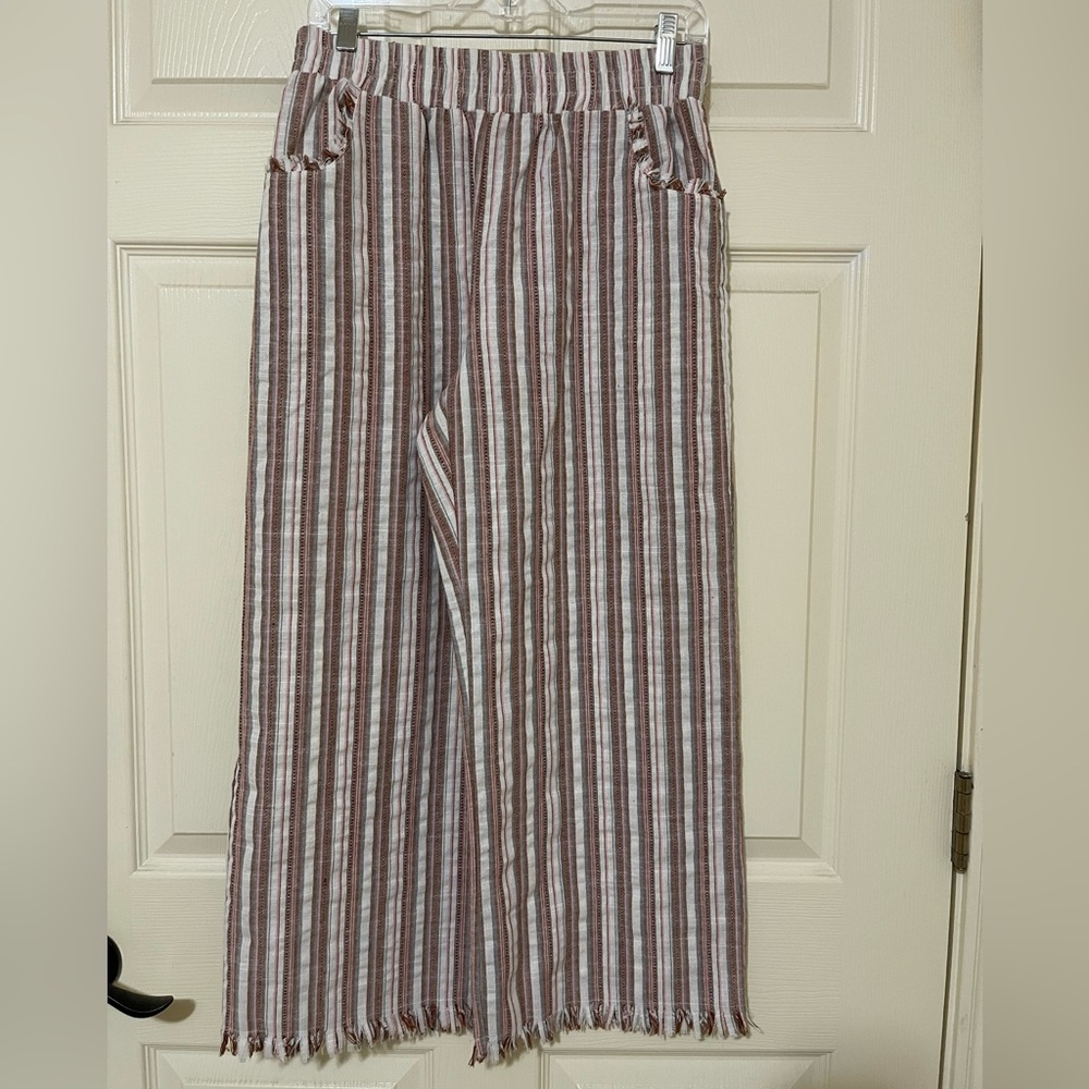 Umgee Multicolor Striped Trousers